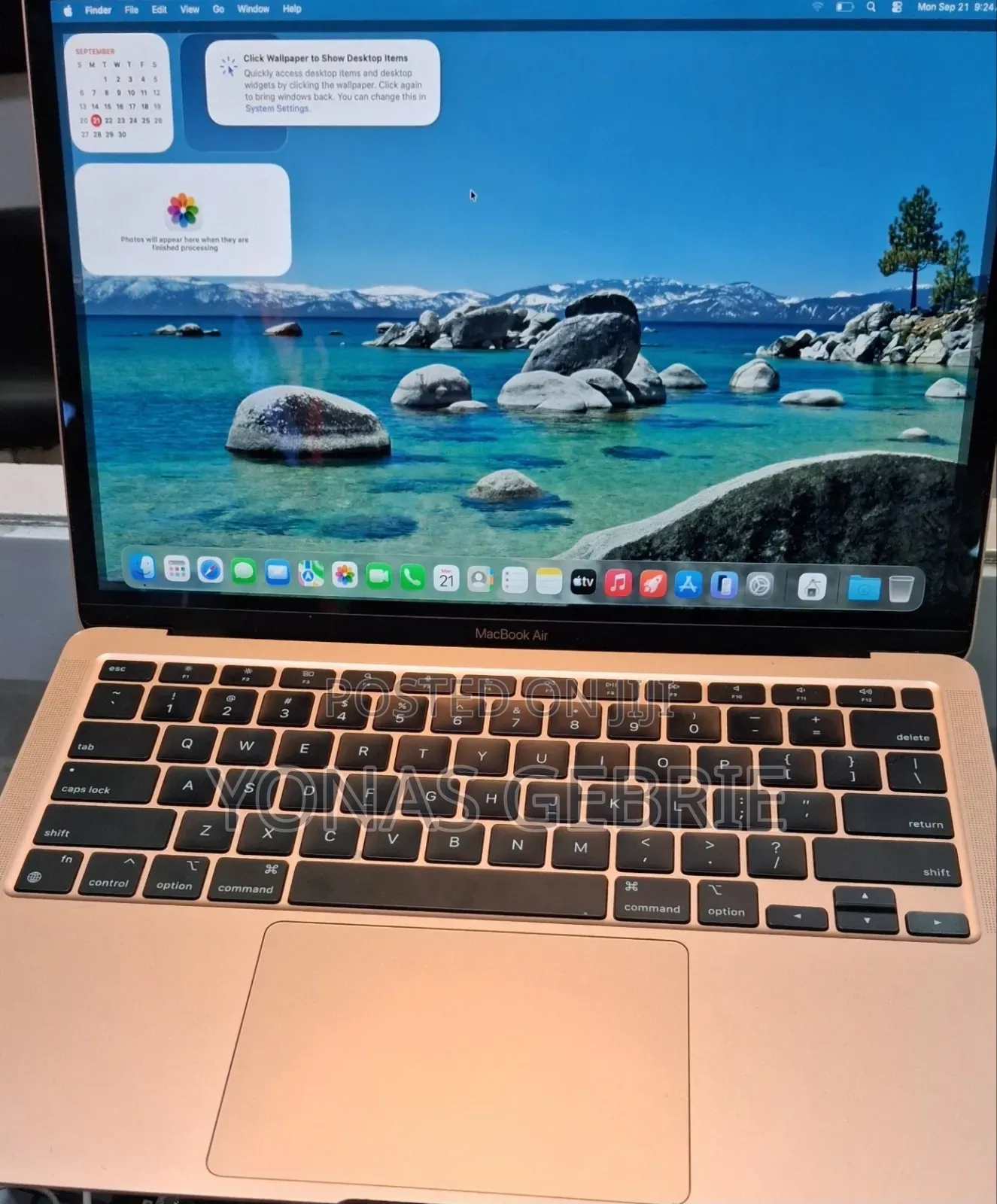 New Laptop Apple MacBook 8GB Apple M1 SSD 512GB