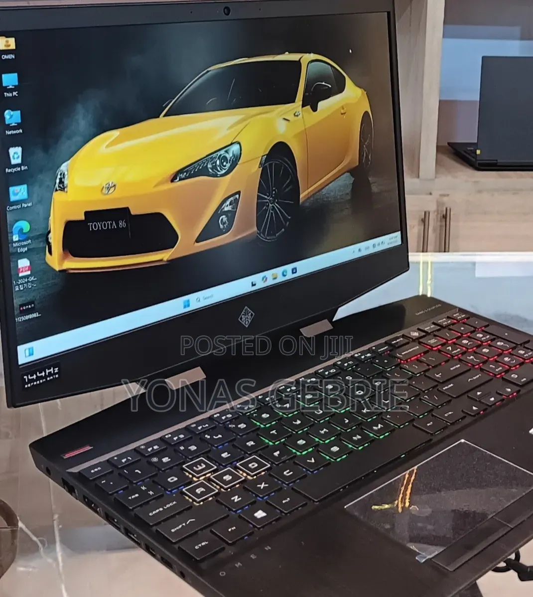 New Laptop HP Omen 15 16GB Intel Core i7 SSD 512GB