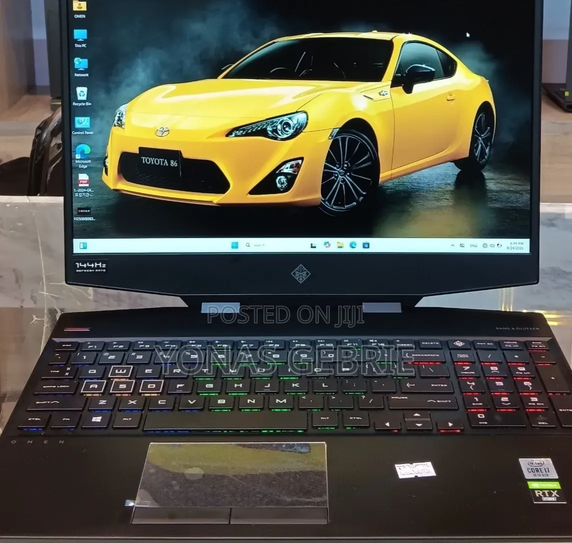 New Laptop HP Omen 15 16GB Intel Core i7 SSD 512GB