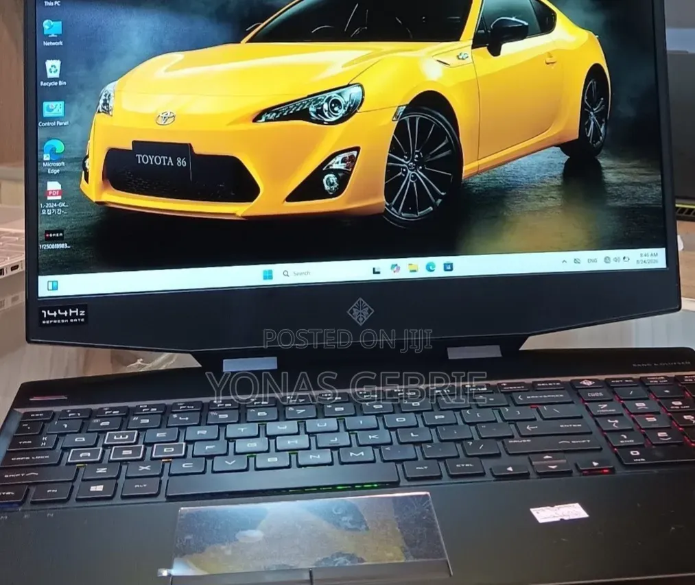 New Laptop HP Omen 15 16GB Intel Core i7 SSD 512GB