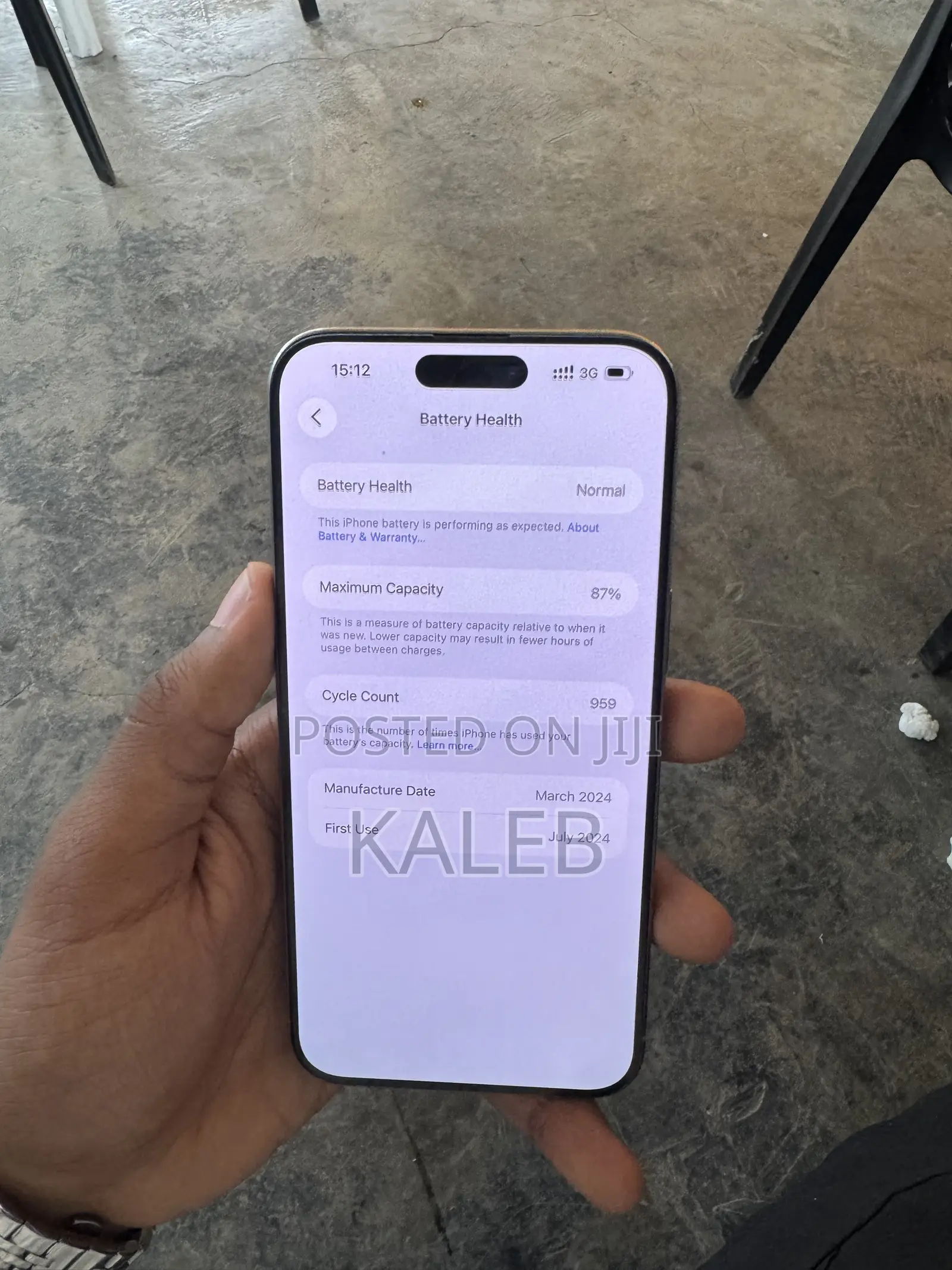 Apple iPhone 15 Pro Max 512 GB Silver