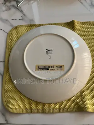 IKEA 4 PCS White Plates /24cm