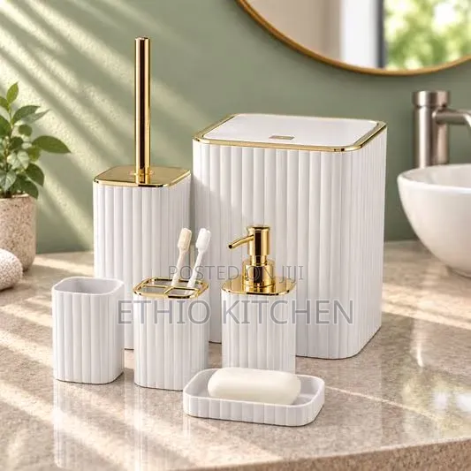 6 PCS Bathroom Set