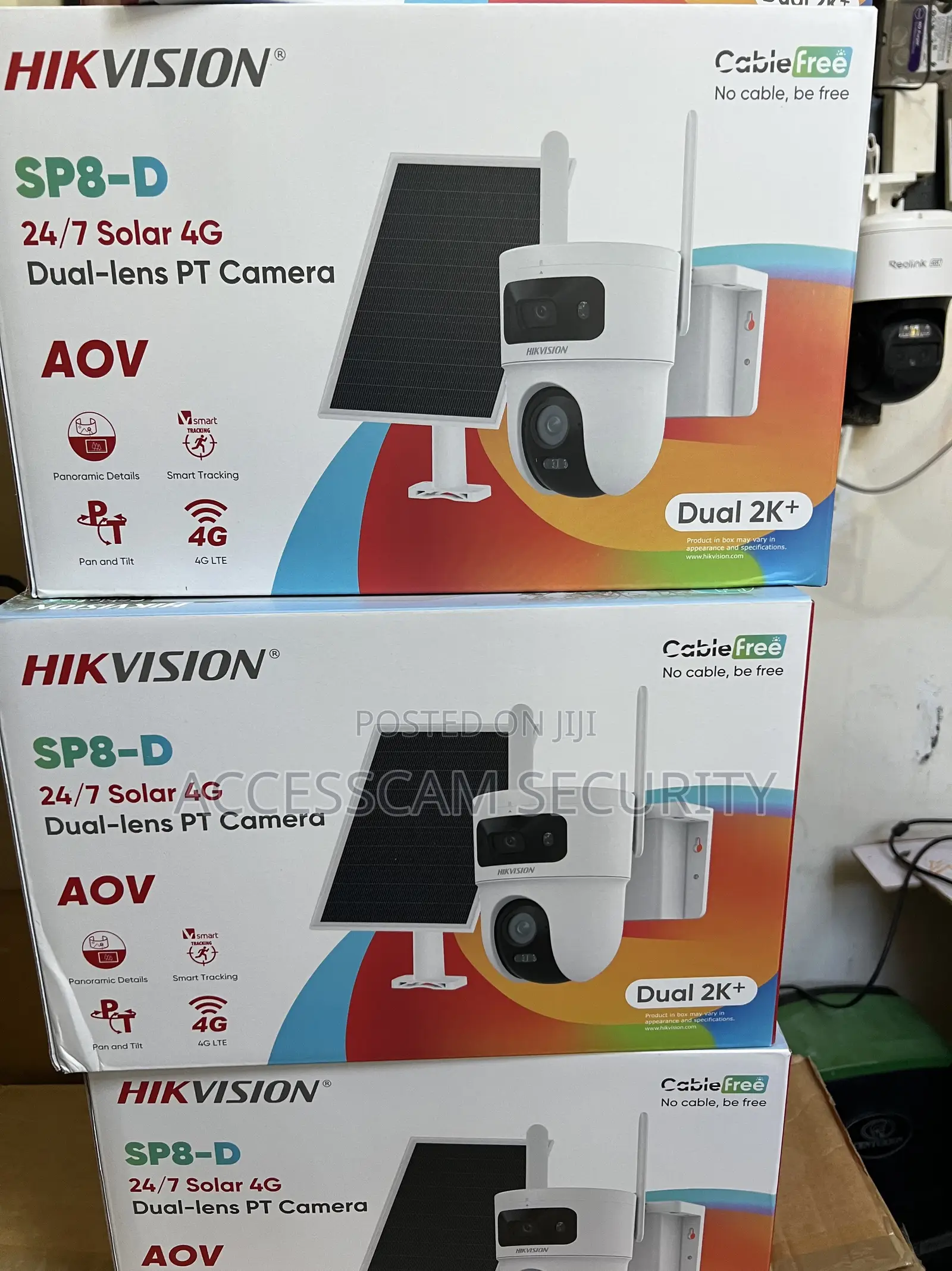 Hikvision Solar Camera Dual-Lens 8mp