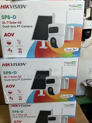 Hikvision Solar Camera Dual-Lens 8mp