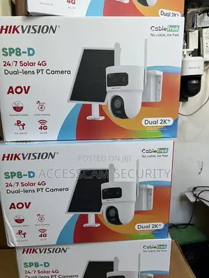 Hikvision Solar Camera Dual-Lens 8mp