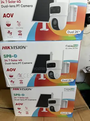 Hikvision Solar Camera Dual-Lens 8mp