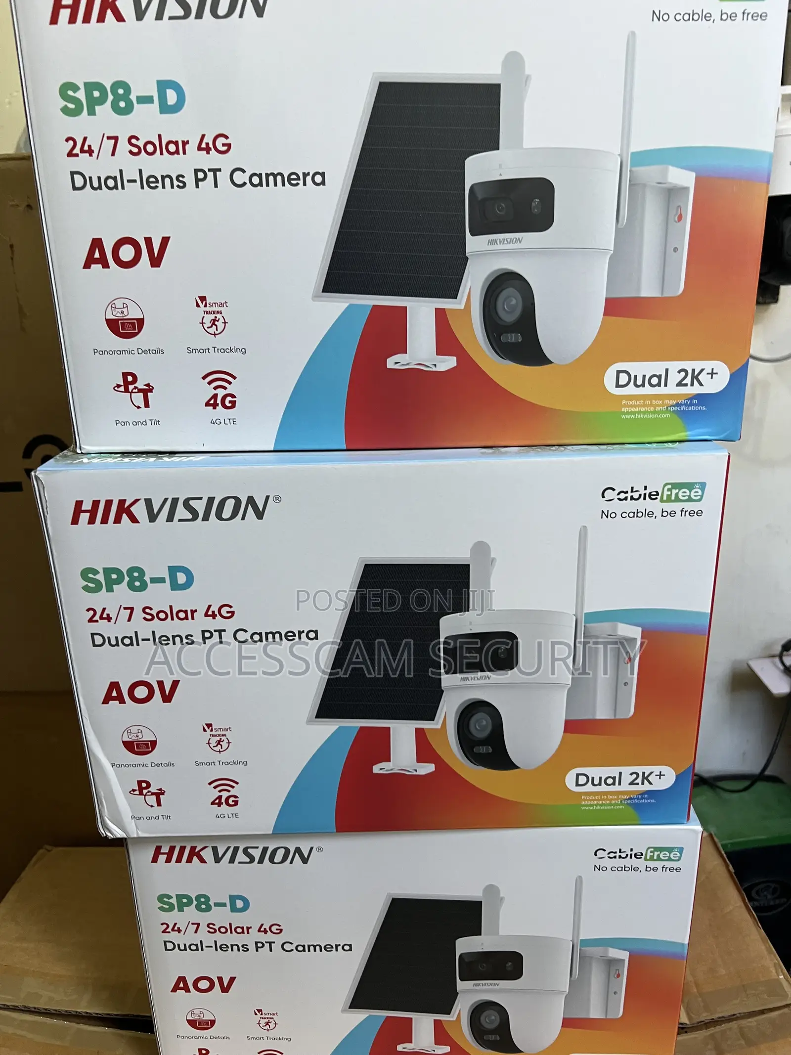 Hikvision Solar Camera Dual-Lens 8mp