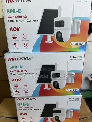 Hikvision Solar Camera Dual-Lens 8mp