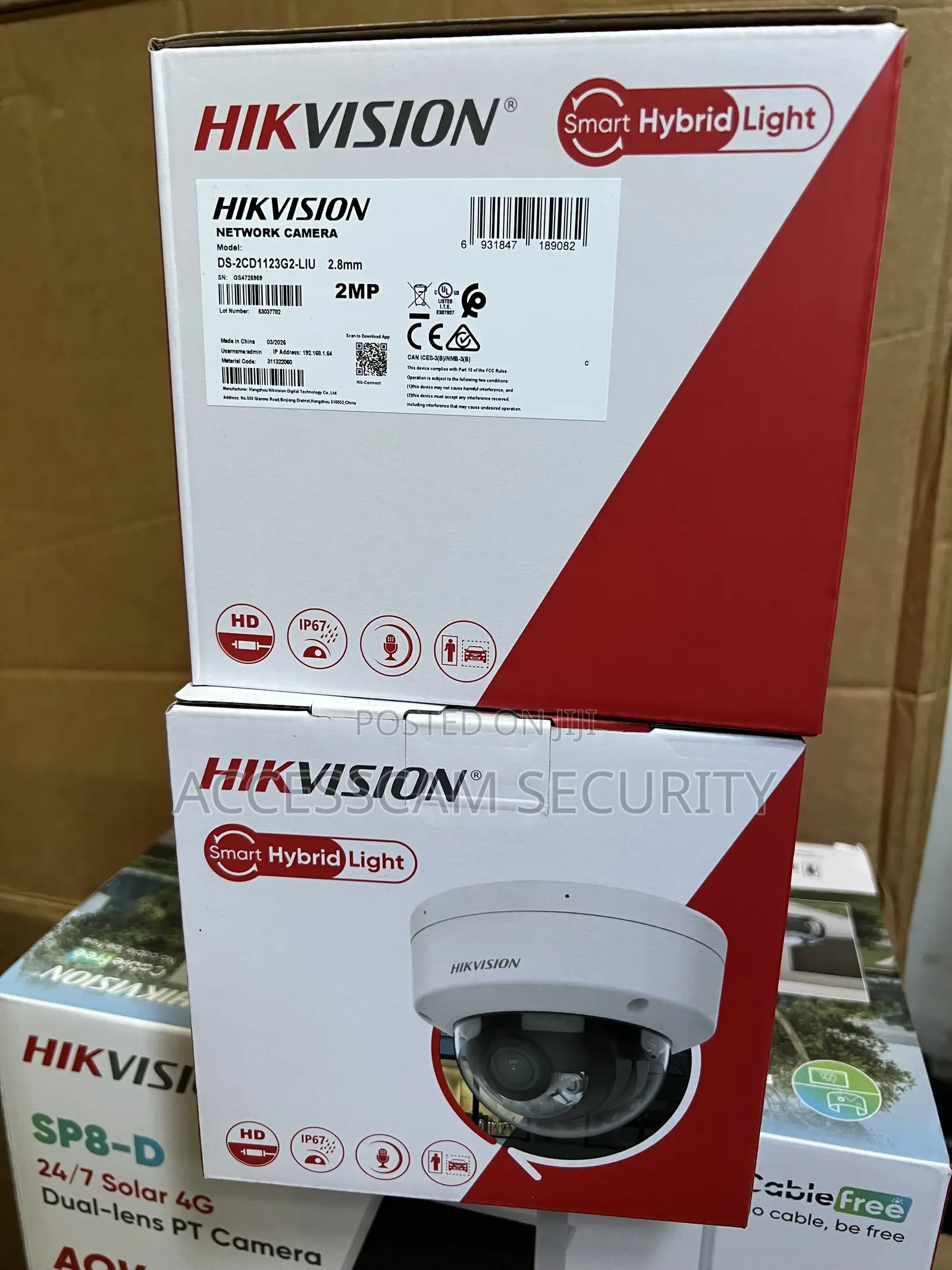 HIKVISION 2mp Ip Dome Camera