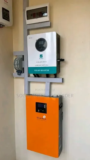 5kw Solar Panel Hybrid Invertor and Lithium Ion Batteries