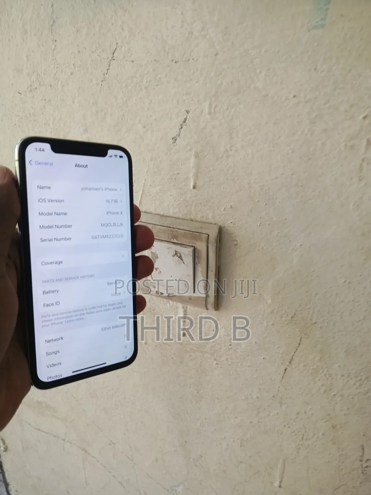 Apple iPhone X 64 GB White
