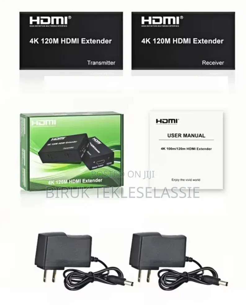 HDMI Extender 120M by CAT6 Ethernet Cable