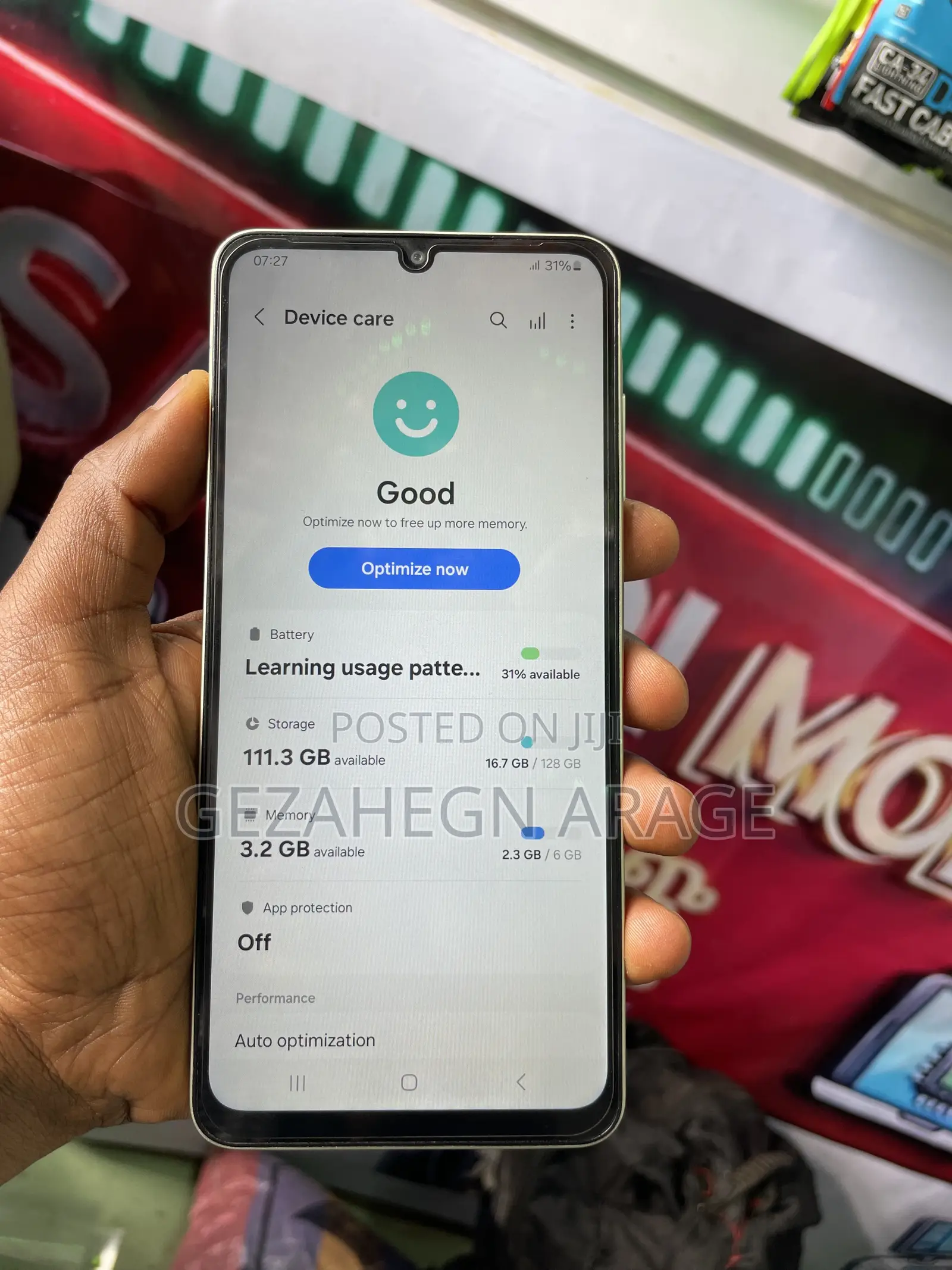 Samsung Galaxy A06 128 GB Gold