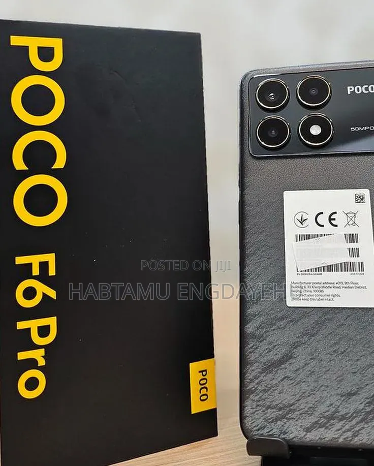 New Xiaomi Poco F6 Pro 512 GB Black