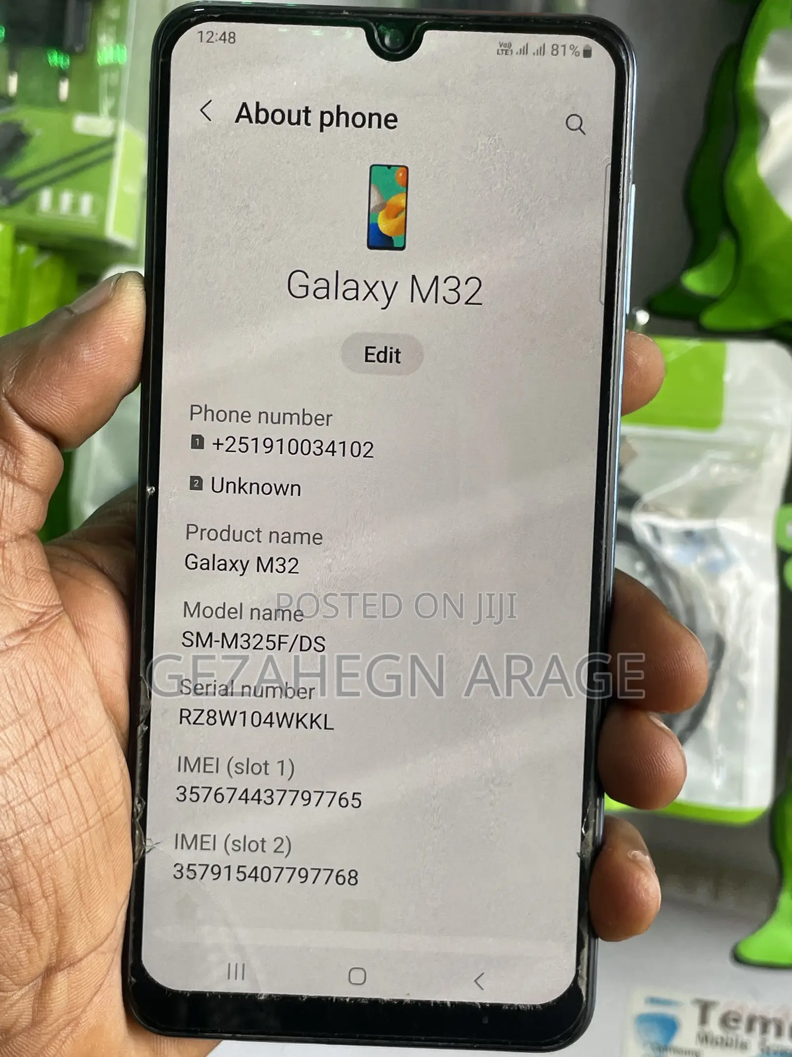 Samsung Galaxy M32 128 GB Blue