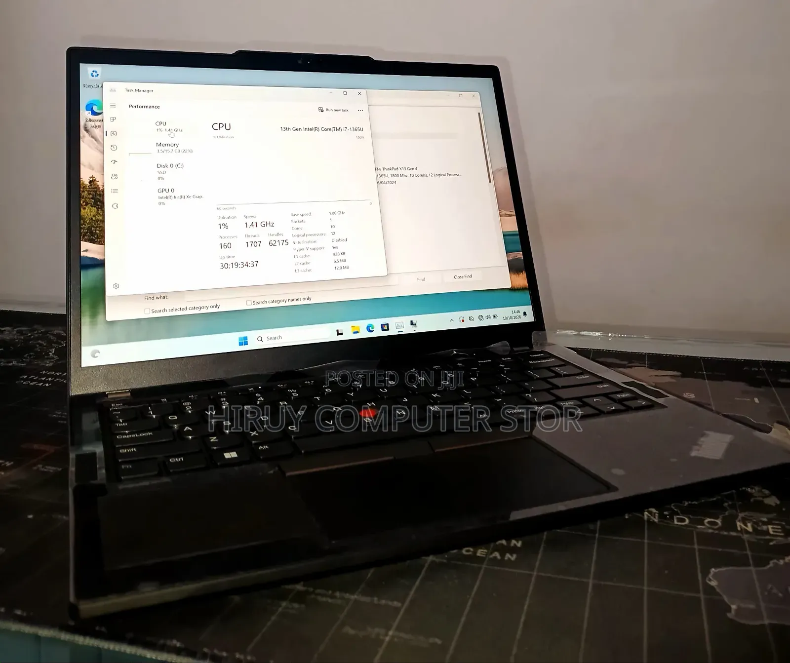 New Laptop Lenovo ThinkPad X13 Gen 4 16GB Intel Core i7 SSD 512GB