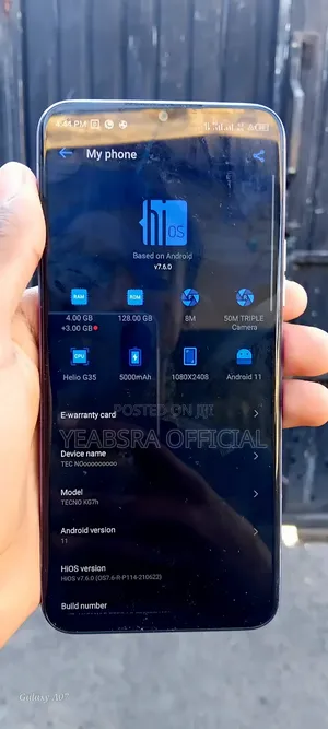 Tecno Spark 8P 128 GB Pink