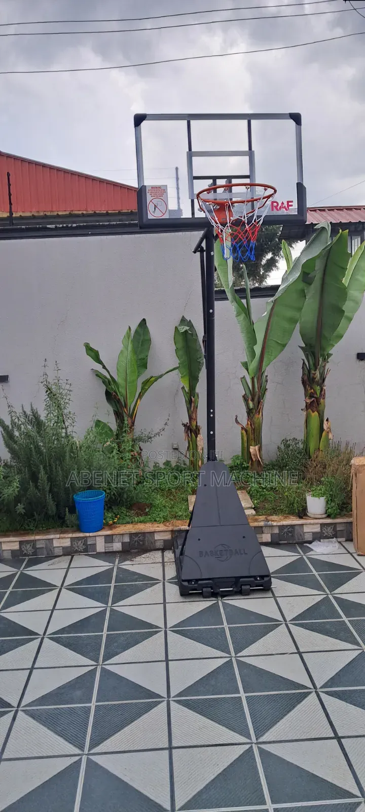 ዘመናዊ Raf Adjustable Basketball Stand