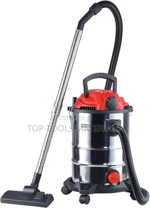 ,1400W Wet-and-Dry Stainless Steel Canister Vacuum Cleaner