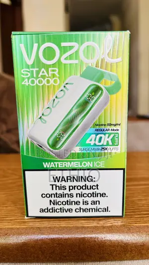 Discover Vozol Star Watermelon Ice 40k Puff