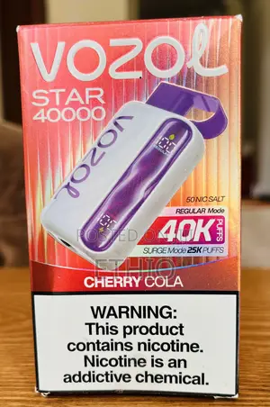 Discover the Vozol Star Cherry Cola 40k Puff
