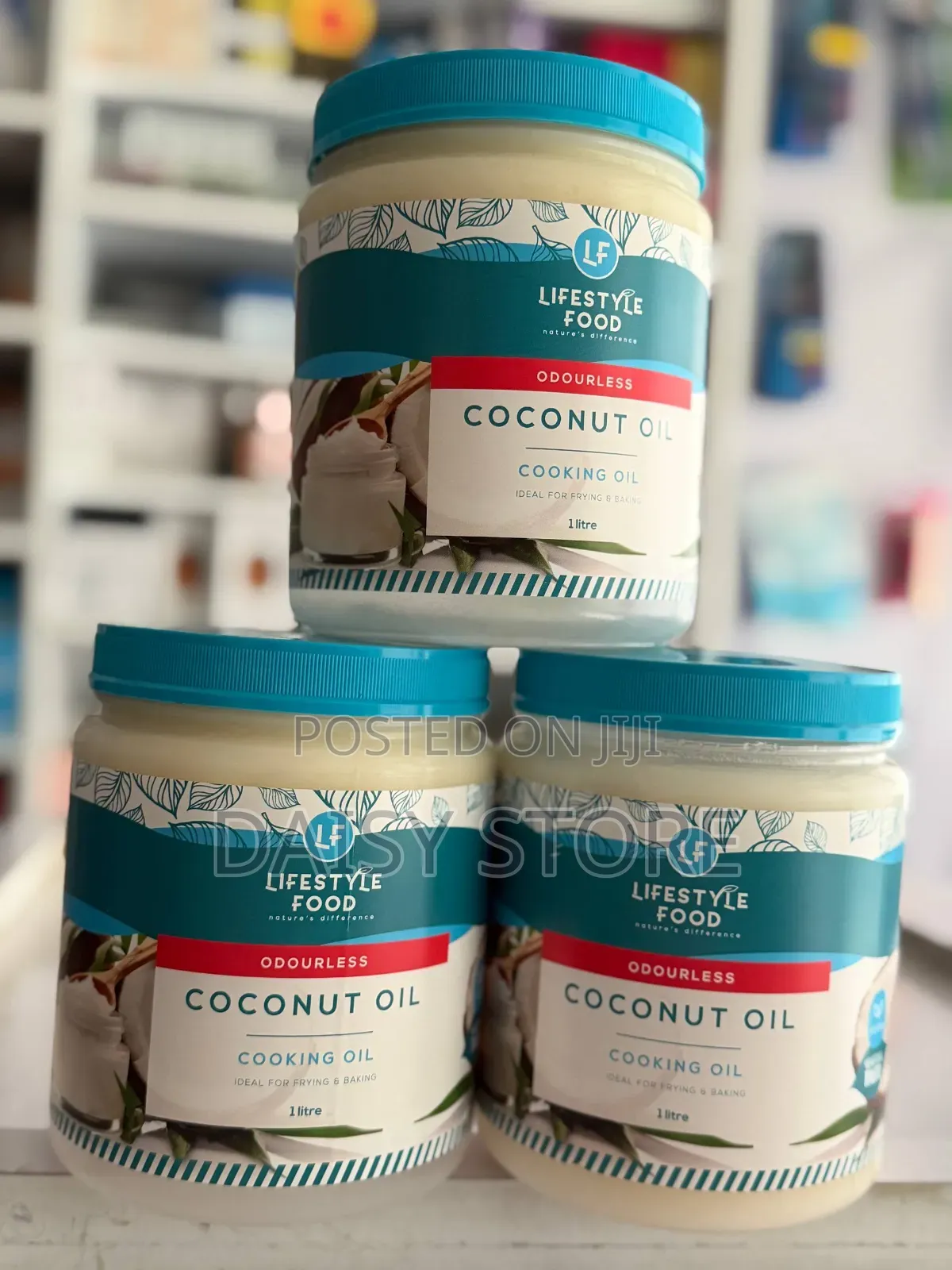 Lifestyle Food Odourless Coconut Cooking Oil (1 Liter)