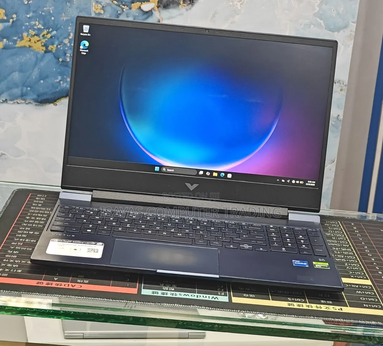 New Laptop HP Victus 15 16GB Intel Core i5 SSHD (Hybrid) 1T