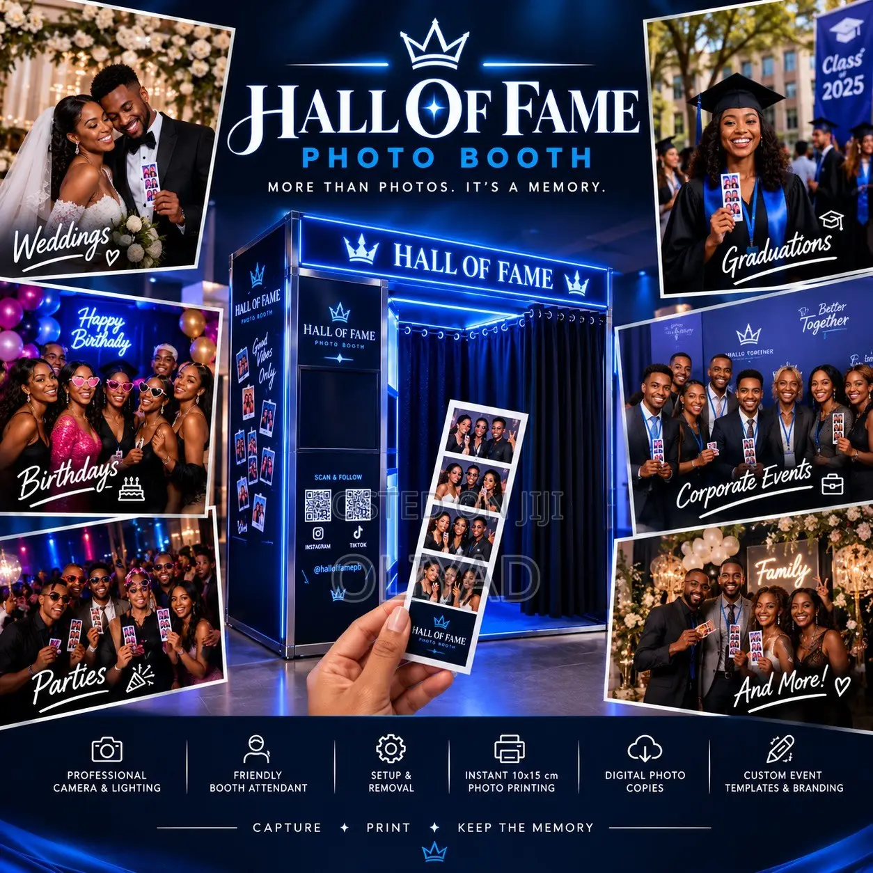 Photo Booth Rental for Weddings, Birthdays & Parties