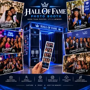 Photo Booth Rental for Weddings, Birthdays & Parties