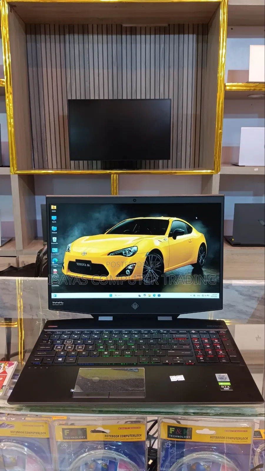 New Laptop HP Omen X 16GB Intel Core i7 SSD 512GB