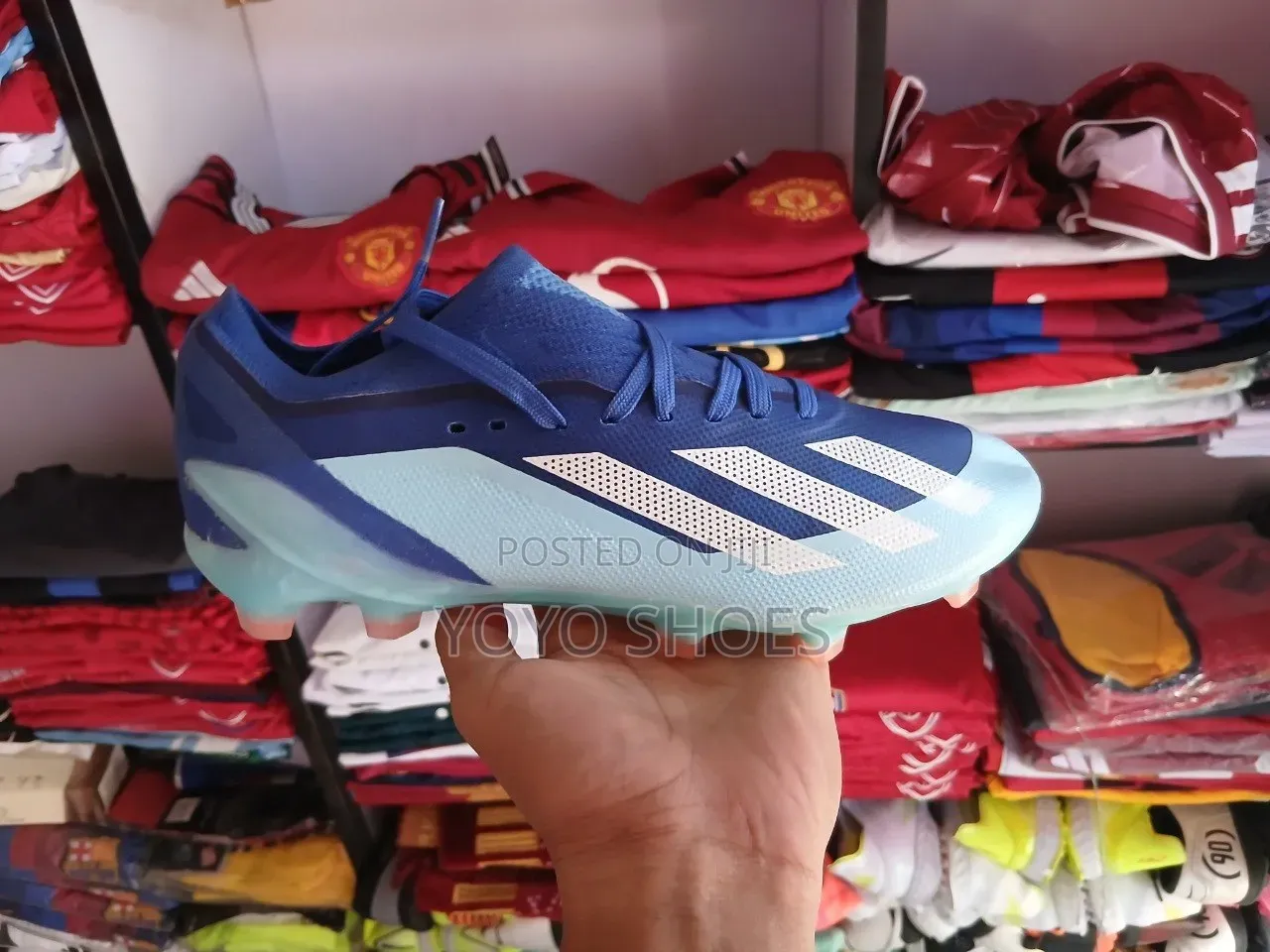 Adidas X Crazyfast.1 FG Bright Royal, Footwear White, /Solar Red