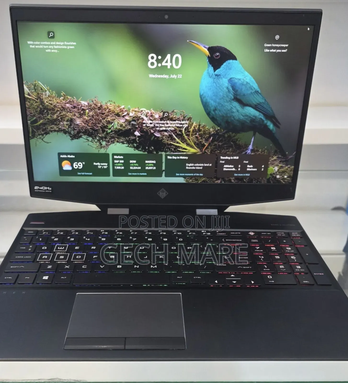 New Laptop HP Omen 15 16GB Intel Core i7 SSD 1T