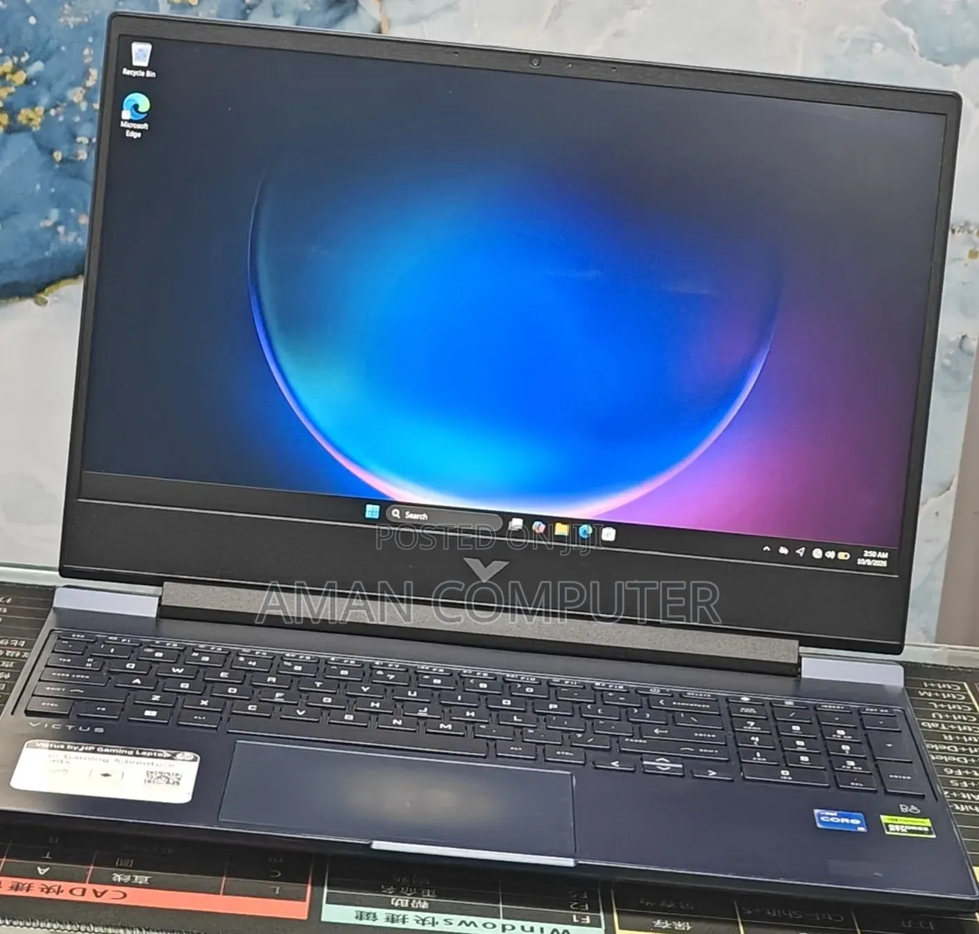 New Laptop HP Victus 15 16GB Intel Core i5 SSD 1T