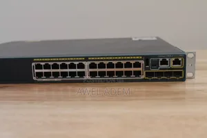 Cisco Catalyst WS-C2960S-24PS-L 24-Port PoE+ 1G Uplink Ethernet Switch