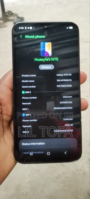 Samsung Galaxy M15 128 GB Blue