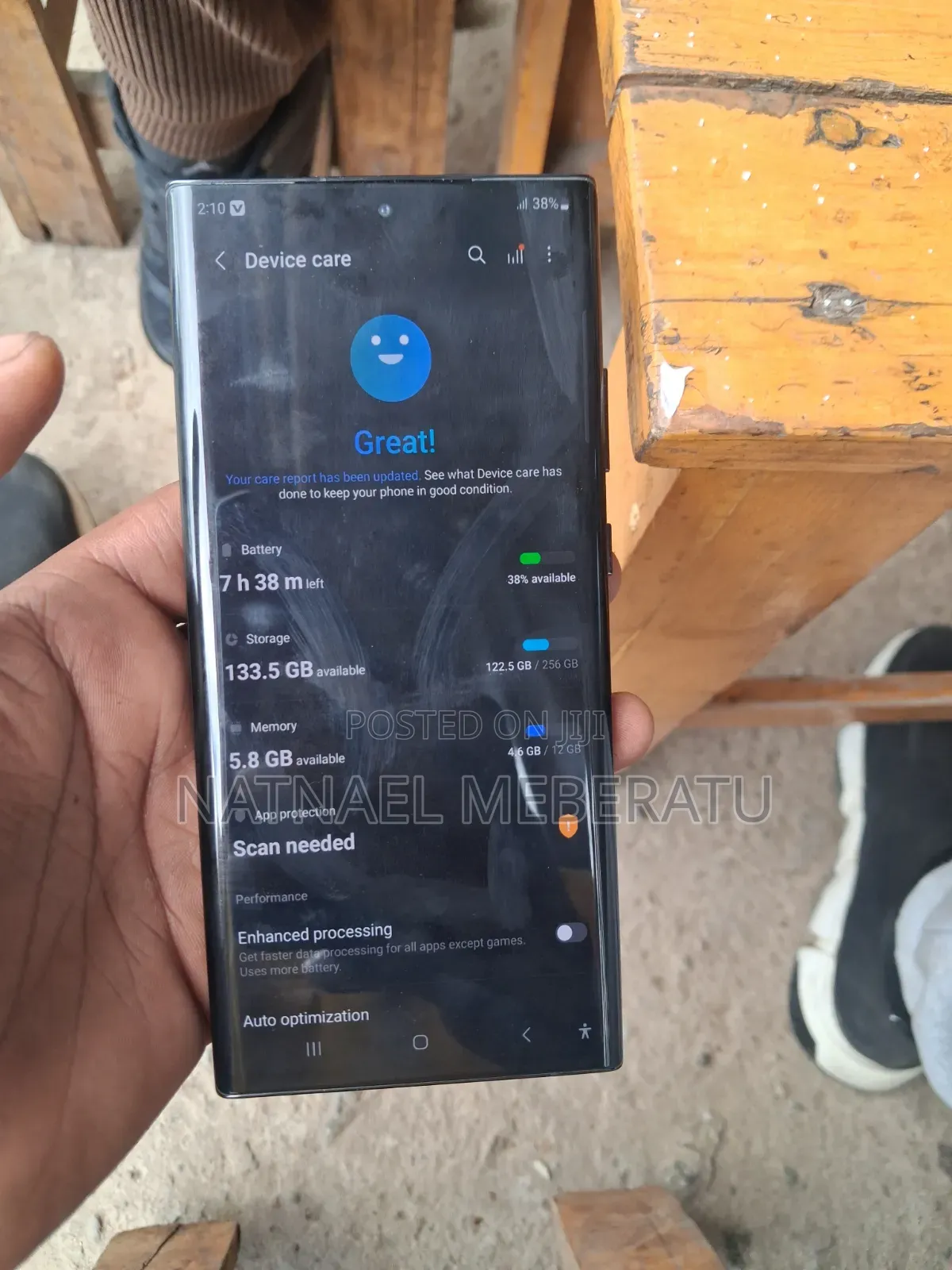 Samsung Galaxy Note 20 Ultra 5G 256 GB Black