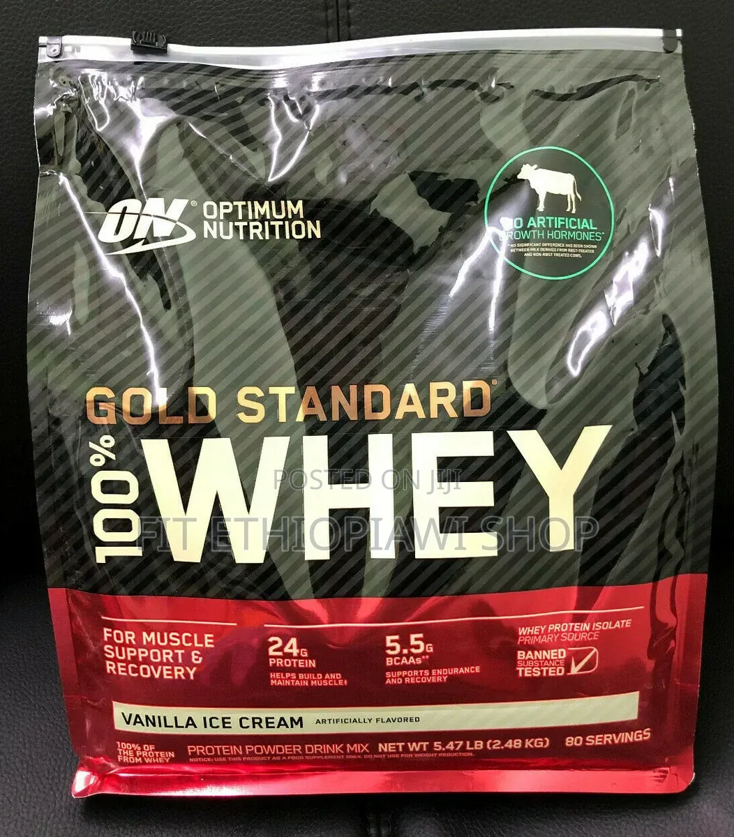 Optimum Nutrition Gold Standard 100% Whey Protein, 80 Servings