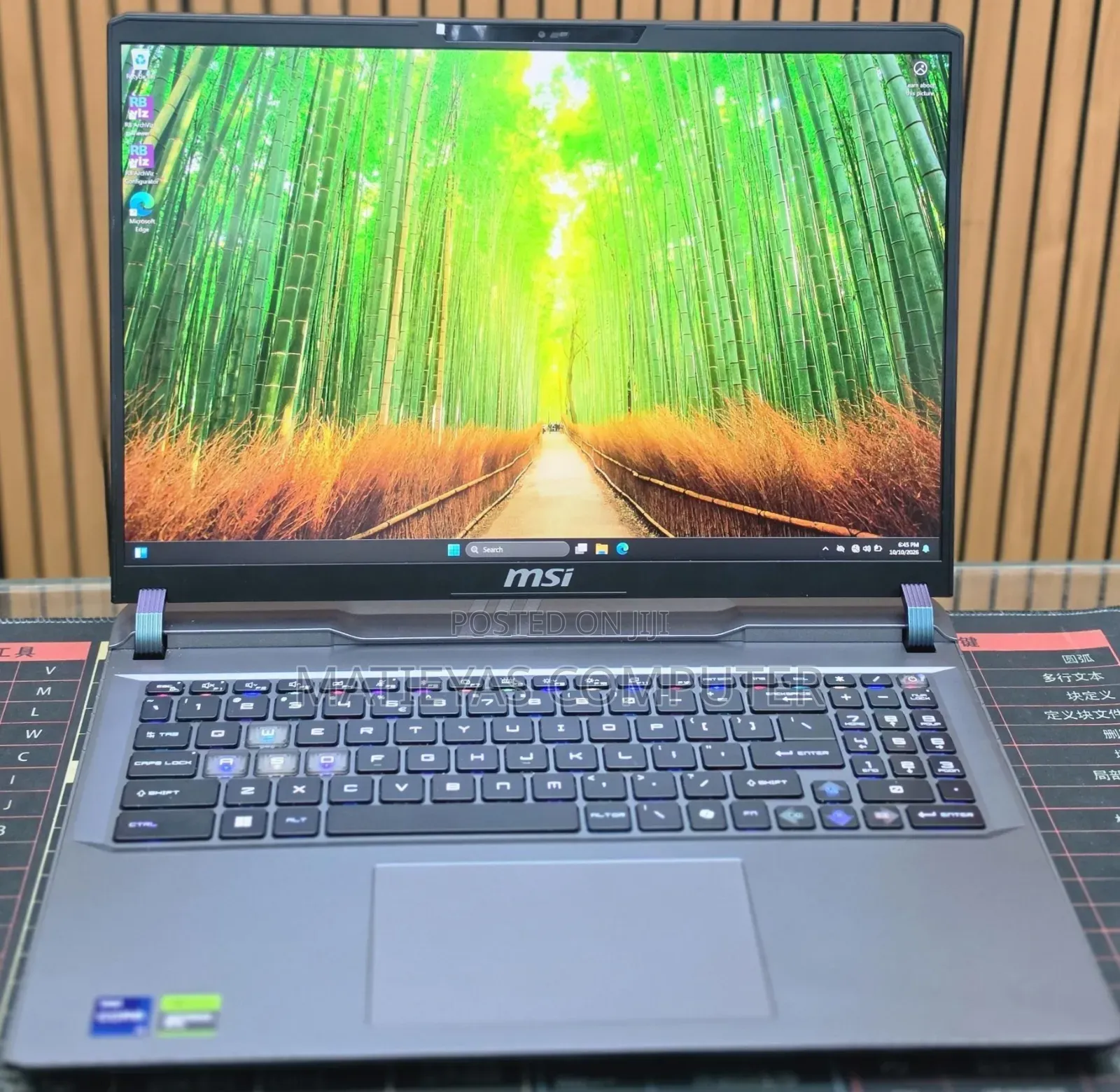 New Laptop MSI Vector GP68 HX 13V 32GB Intel Core i9 SSD 1T