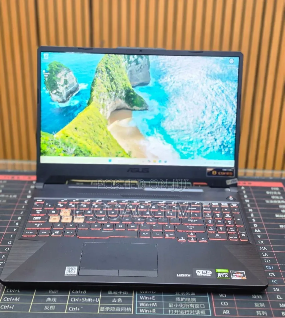 New Laptop Asus TUF Gaming A15 16GB AMD Ryzen 7 SSD 512GB