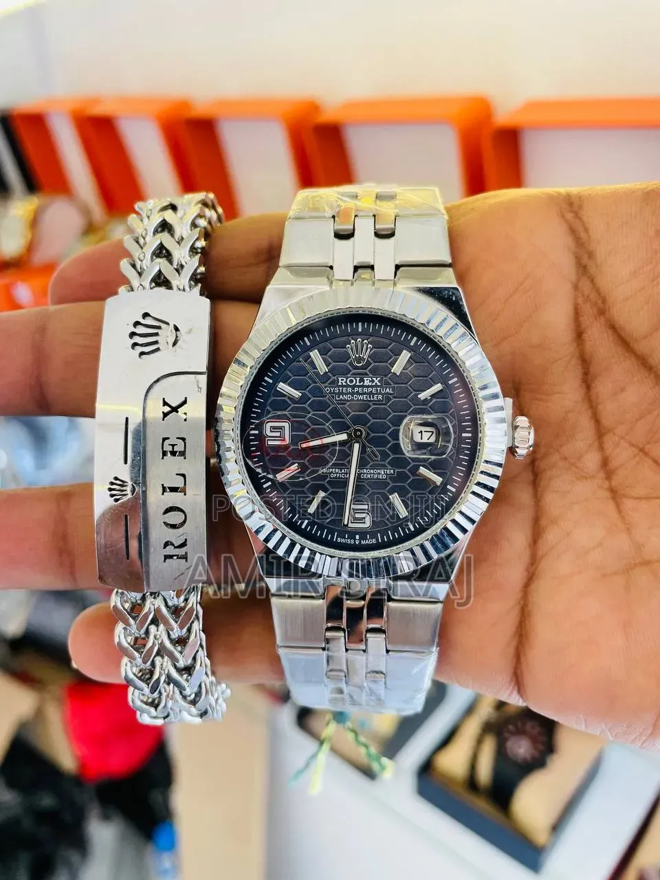 With Bracelet We Have Delivery