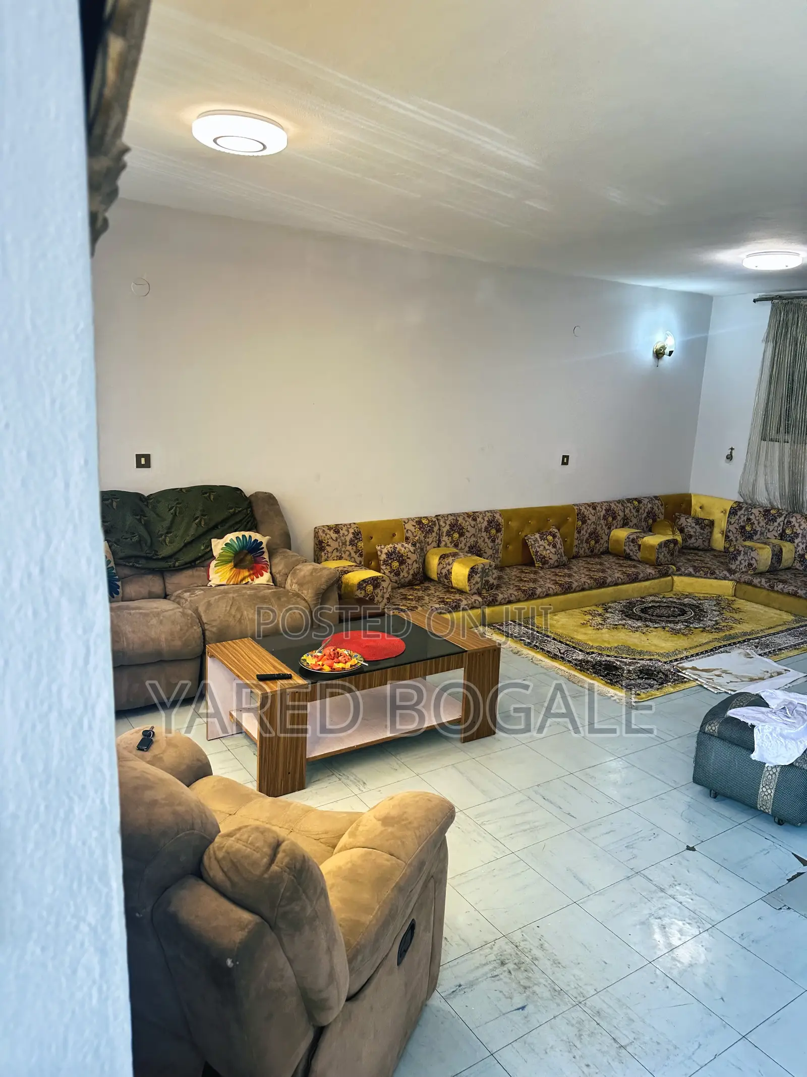 Furnished 3bdrm House in Comfort Zone, Bole for rent