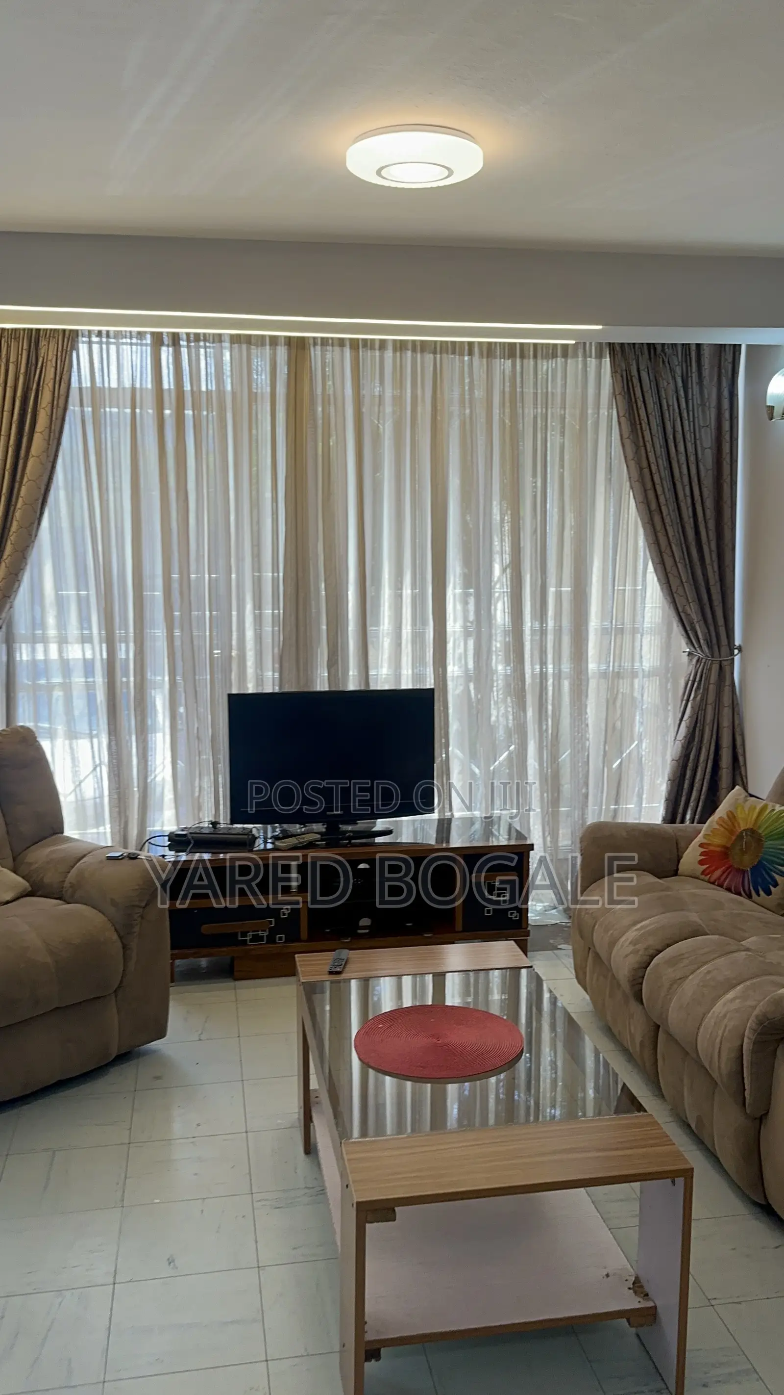 Furnished 3bdrm House in Comfort Zone, Bole for rent