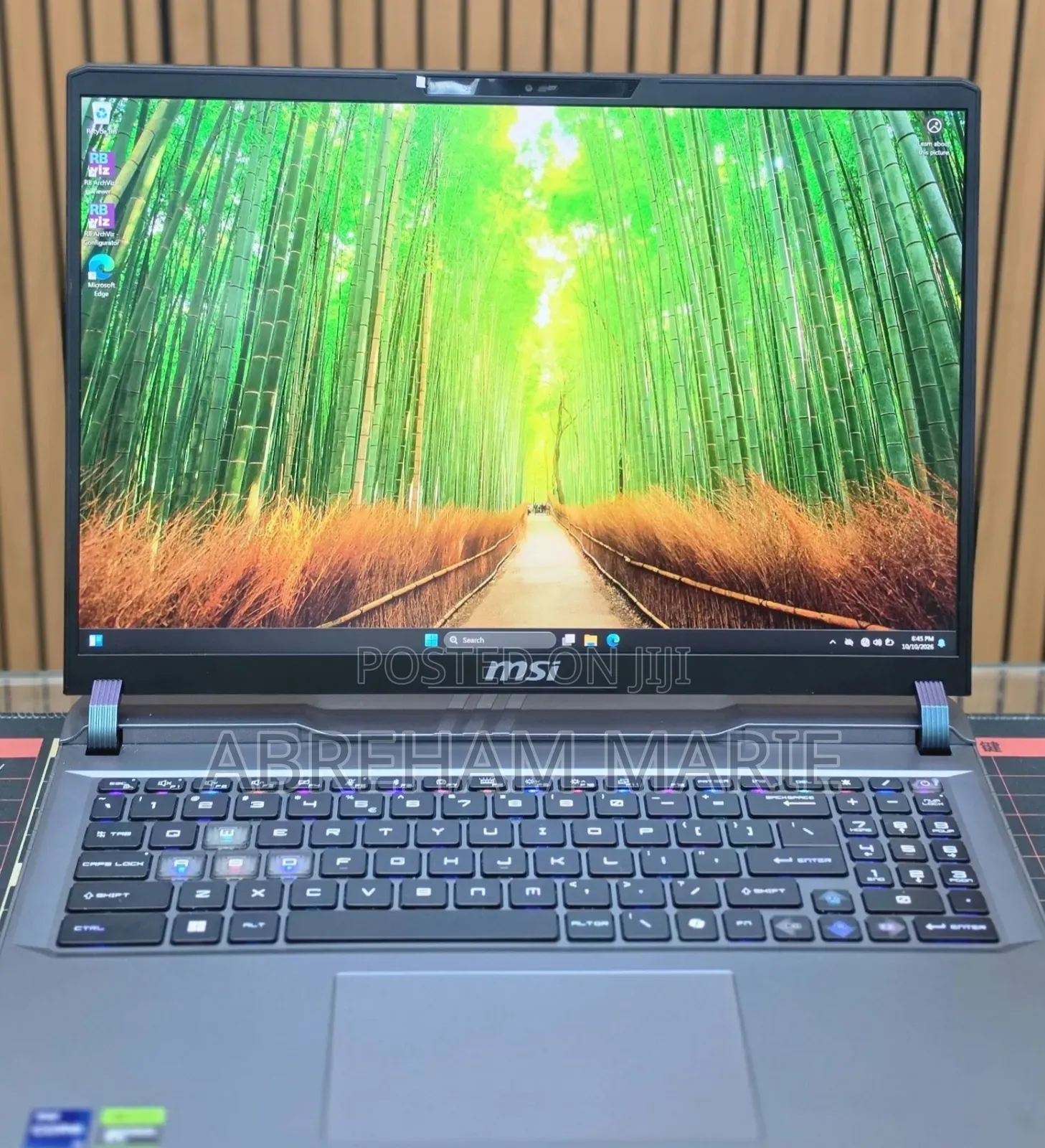 New Laptop MSI Vector GP68 HX 13V 32GB Intel Core i9 SSD 1T