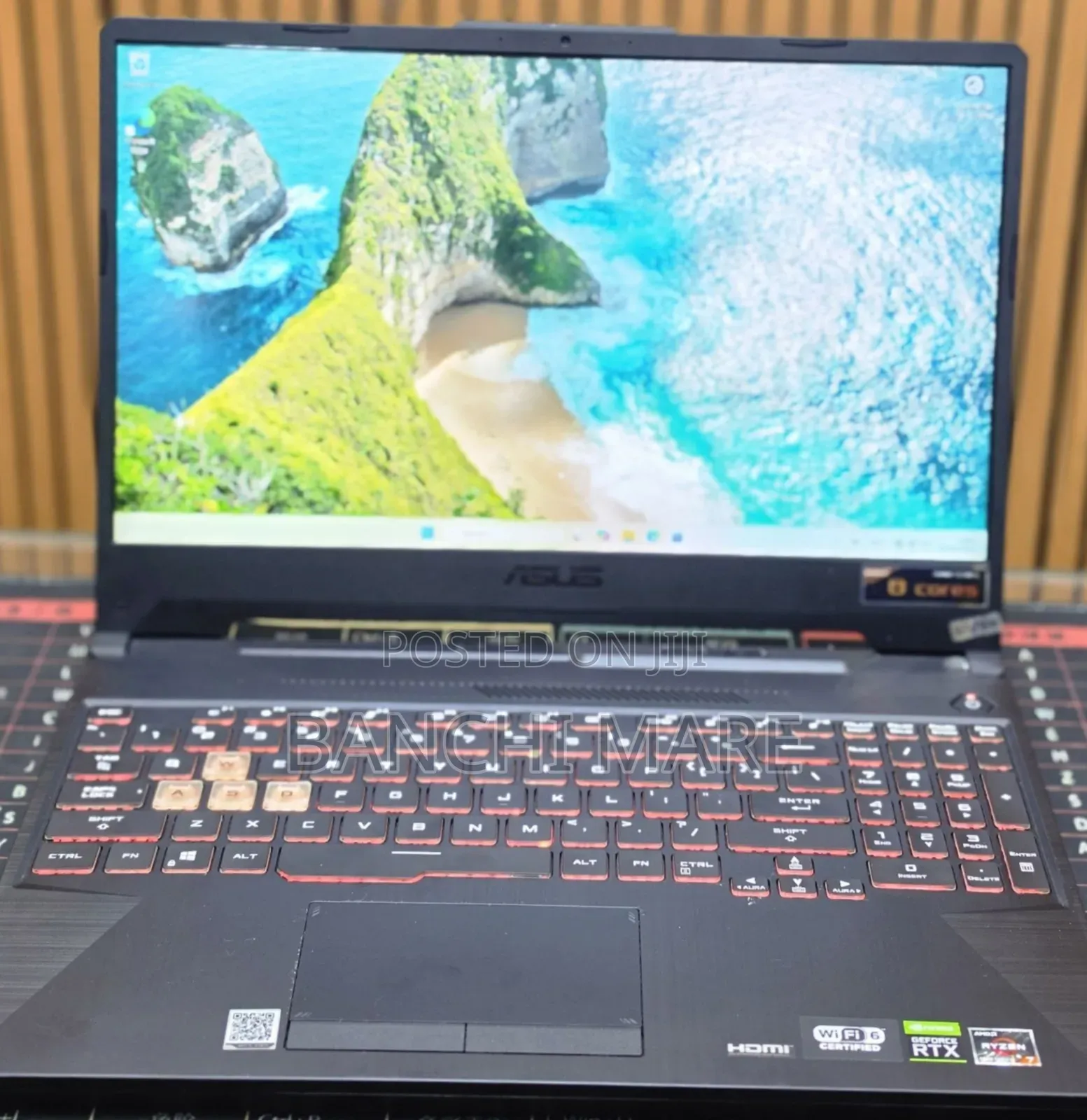 New Laptop Asus TUF Gaming A15 16GB AMD Ryzen 7 SSD 512GB