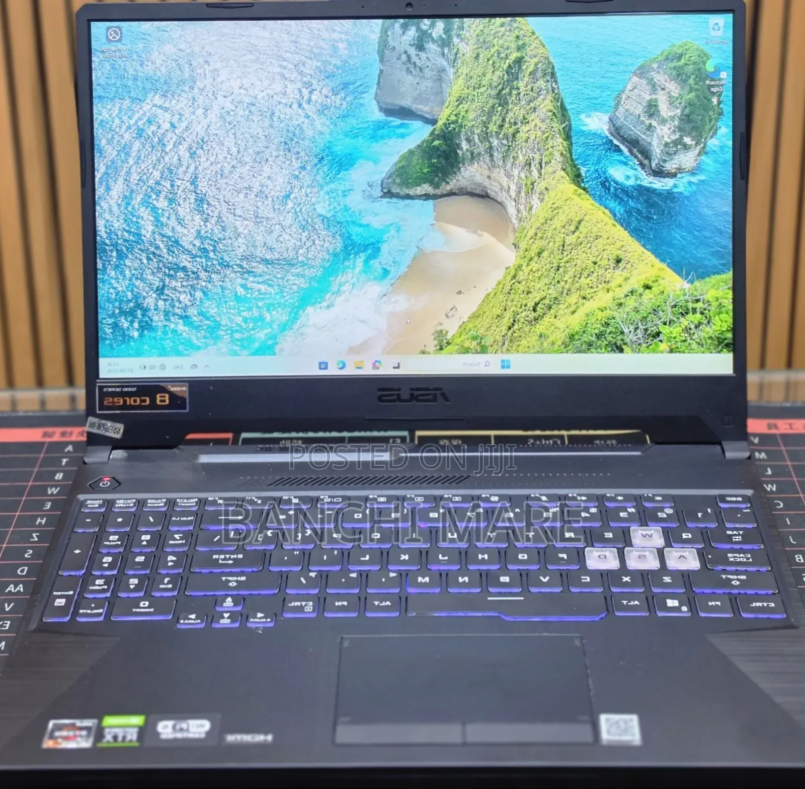 New Laptop Asus TUF Gaming A15 16GB AMD Ryzen 7 SSD 512GB