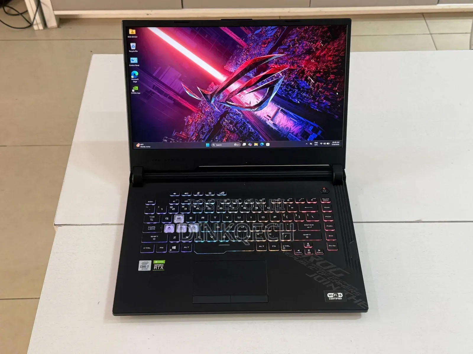 New Laptop Asus ROG Strix G15 G512 16GB Intel Core i7 SSD 512GB