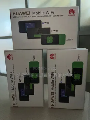 HUAWEI Mobile WiFi W06 CAT12 758Mbps Touch Screen 3000mAh Battery