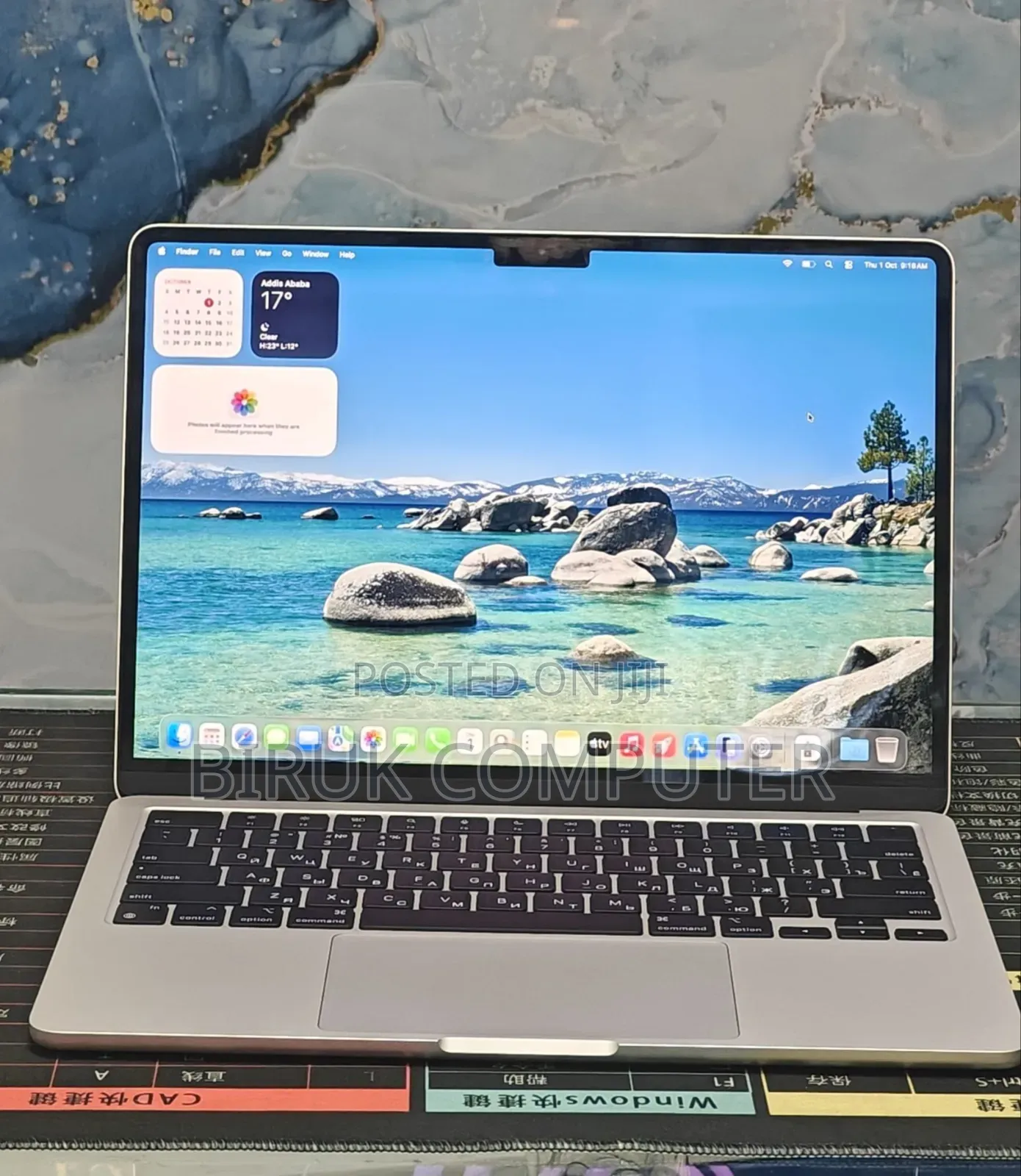 New Laptop Apple MacBook Air 2022 M2 8GB Apple M2 SSD 256GB