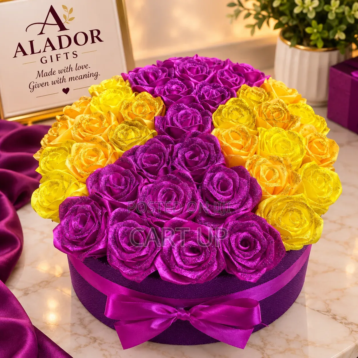 Ribbon Flower Gift